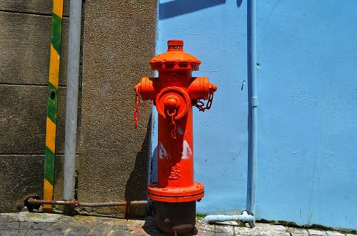 fire hydrant red fire hydrant gulangyu island